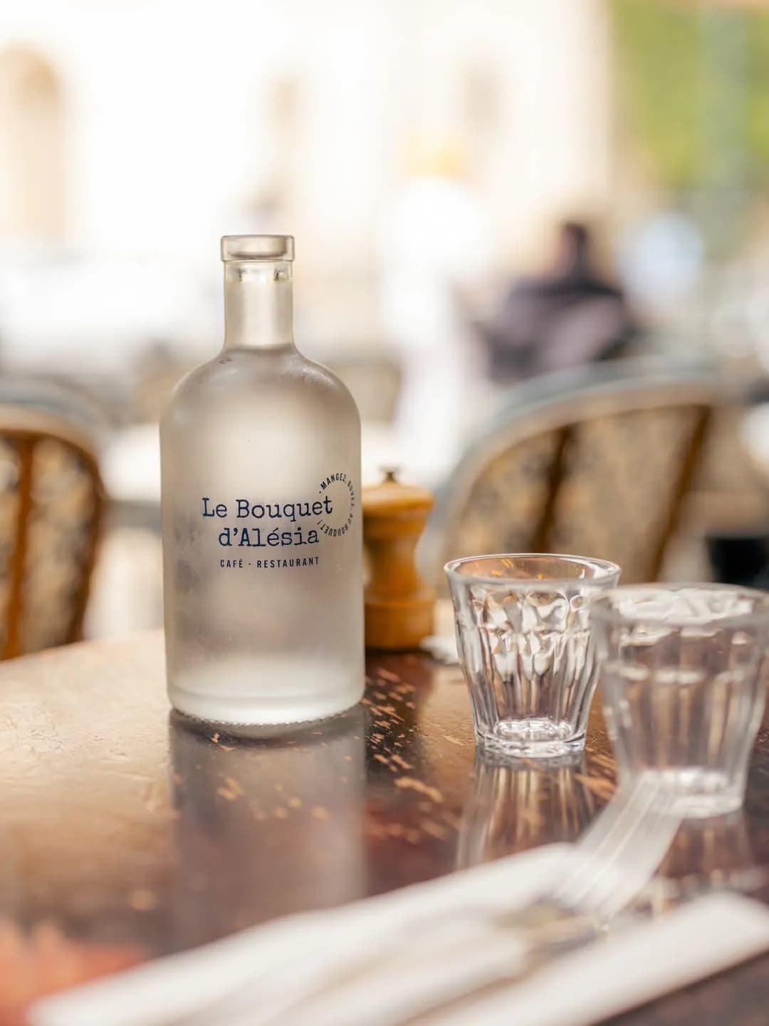 Terrasse ensoleillée